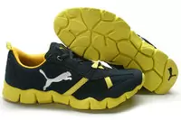 puma elye chaussures pas cher style deep blue yellow